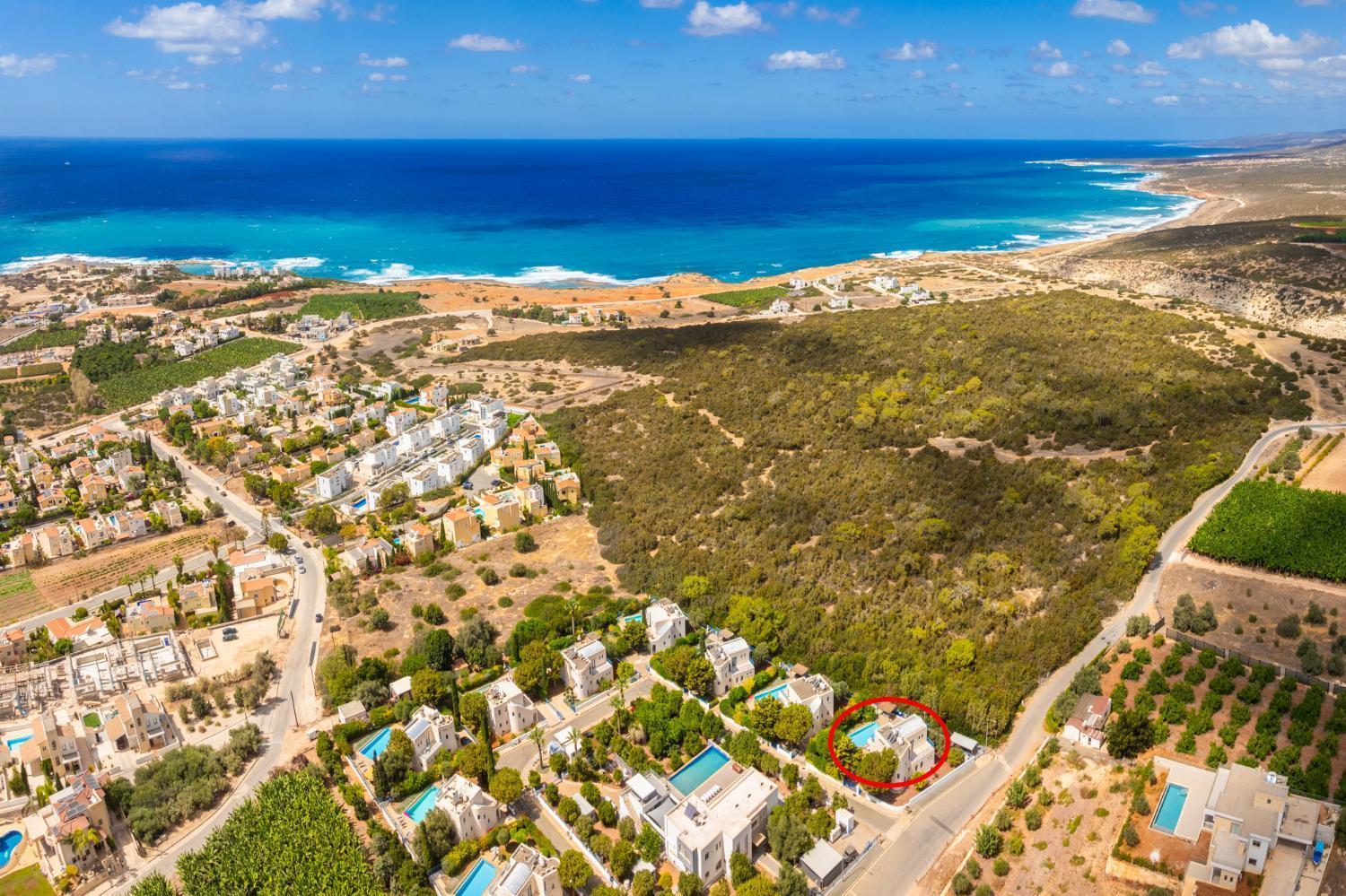 Villa Poseidonas Peyia Esterno foto